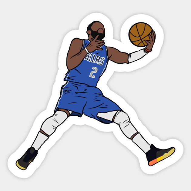 Kyrie Irving Dallas Layup 2 Dallas Mavericks Sticker TeePublic